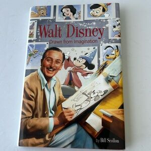 Bill Scollon | Walt Disney Drawn from Imagination Hardcover Book
